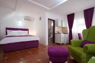 Апартаменты Apartments Grand Свети-Стефан Номер-студио с балконом и видом на море-2